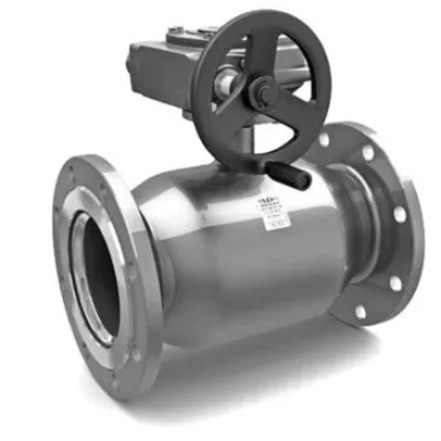 Шаровой стальной кран, с редуктором LD Ду250, Ру25