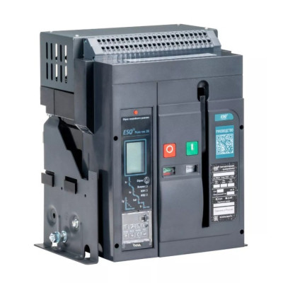 Воздушный автоматический выключатель ESQ ВА99-40B, 3B, 2000А, 85 кА, тип реле 3H, 220В