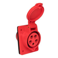 Розетка скрыт. уст. EKF 32А 380В 3P+РЕ+N IP44 (425) ps-425-32-380