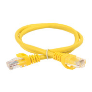 Коммутационный шнур ITK кат. 6 UTP PVC 2м желтый