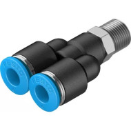 Y-тройник с цанговым зажимом и резьбой Festo QSY-1/8-6