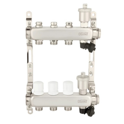 Группа коллекторная Ogint нерж 1" м/м 2в 3/4" ЕК н/р в/к