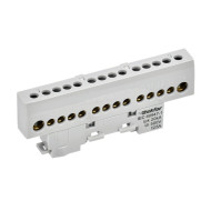 Шина IEK TEKFOR L "фаза" изолированная на универсальном держателе 8х12-14-Ср