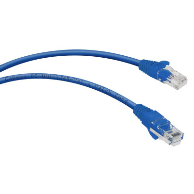 Патч-корд Rj-45 Cabeus PC-UTP-RJ45-Cat.6-3m-BL-LSZH кат.6 3 метра синий