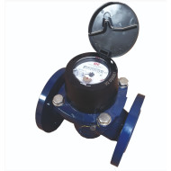 Счетчик холодной воды Водомер ТВСНХд 150 (800л/имп) , турбинный, Ду150 мм, фланцевое, корпус-чугун, IP68