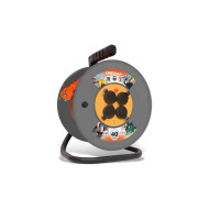 Удлинитель на катушке 4х40м с заземл. 16А IP44 ВЕМ-250 термо ПВС 3х1.5 розетки с защ. крышкой UNIVersal 9634175