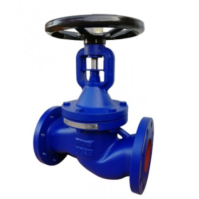 Вентиль запорный с сильфонным уплотнением АСТА В313 DN150 PN16