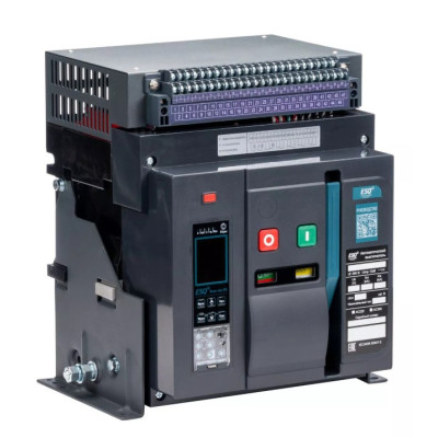 Воздушный автоматический выключатель ESQ ВА99-40A, 3 положения, 1000А, 65 кА, тип реле М, 220В