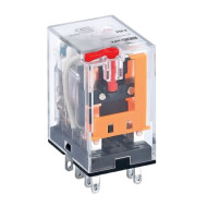 Промежуточное реле DEKraft 4 конт. с LED инд. и TEST функ. 3А 24В DC ПР-102 23805DEK