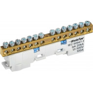 TEKFOR Шина IEK N "ноль" изол. на унив. держ. 6х9-14-С