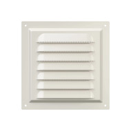 Решетка ERA 1515МЭ, металл, Ivory