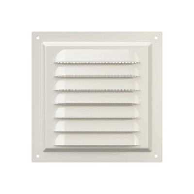 Решетка ERA 1515МЭ, металл, Ivory