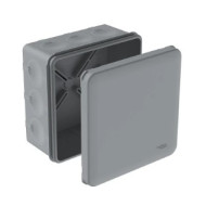 Коробка распределительная Systeme Electric MultiBox IP66 100х100х50 DIY (со стикером) серый