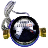 Счетчик Тепловодомер х/в имп ВСХд Ду15 50С L=110 1л/имп б/к