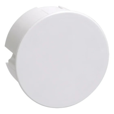 Коробка распаячная IEK КМ41004 d80x40мм для твердых стен (с крышкой)