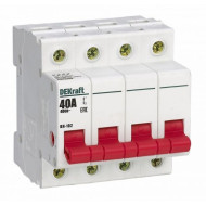 Выключатель-разъединитель Dekraft 4п 40А ВН-102