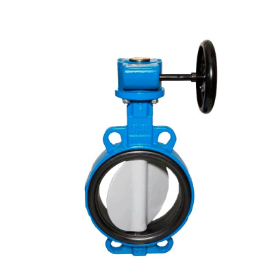 Затвор дисковый поворотный Danfoss VFY WG Ду 25 Ру10 чугун с редуктором