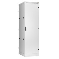 Напольный шкаф 19", 42U, промышленный, цельнометаллические двери, степень защиты IP54, Ш600хВ2070хГ800мм, серый.