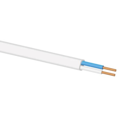 Провод TDM ПГВВП 3х1,5 ГОСТ (5м), белый