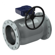 Шаровой кран NAVAL нержавеющий Фланец DN 200, PN 16 с редуктором