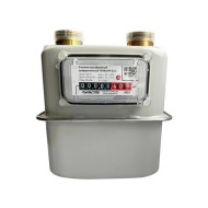 Счетчик газа объёмный диафрагменный "Пульсар" G2,5, межцентровое расстояние 110мм, левый поток