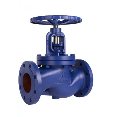 Вентиль запорный сальниковый Rushwork DN040, PN16, корпус - GJL-250 (GG25), клапан - AISI420, уплотнение - AISI420, Ф/Ф, штурвал