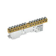 Шина TEKFOR IEK L "фаза" неизол. на унив. держ. 6х9-14-Ср