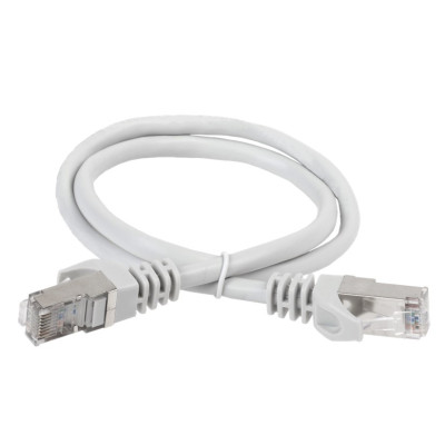 Патч-корд кат.5E FTP 0.5м сер. ITK PC01-C5EF-05M