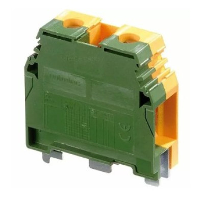 M 35/16 P Клеммник винтовой Entrelec "Земля"до 35 мм.кв.,электрич. соедин. с DIN-рейкой
