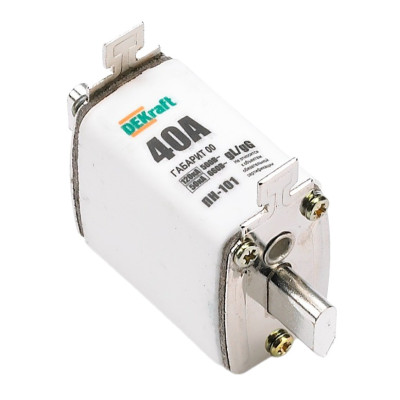 Вставка плавкая Dekraft ППН-33 100А габарит 00 ПН-101