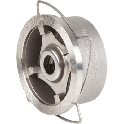 Клапан обратный тарельчатый GENEBRE 2415 06 DN025 PN40, корпус - CF8M, диск - CF8М, М/Ф