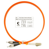Оптический патч-корд LC-FC Cabeus FOP-62-LC-FC-1m 62,5/125 (ОМ1) 1 метр