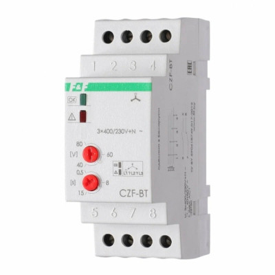 Реле контроля фаз F&F CZF-BT