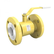 Шаровой стальной кран для газа равнопроходной, с рукояткой LD Ду80, Ру 16