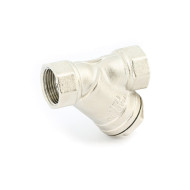 Фильтр косой ВВ 3/4" 400 мкм, никелированный Uni-fitt