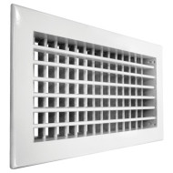 Настенная двухрядная решетка Shuft 2 WA 300*300