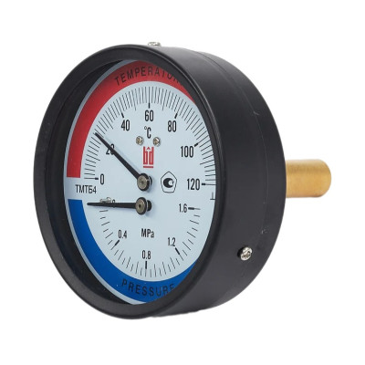 Термоманометр BD ТМТБ 41Т (0-120С) (0-1,6)МПа кл.2,5 G1/2