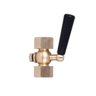 Кран под манометр Abra VFM16-FMFM DN015 PN16 муфтовый шаг 1.5 мм трехходовой