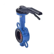 Затвор дисковый поворотный EPDM Ду150 Ру16 эл/п 400В д/чуг Tecofi VPI4448-N04EP0150