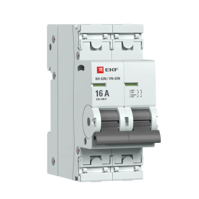 Выключатель нагрузки EKF PROxima ВН-63N 2п 16А