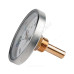 Термометр биметаллический A50.10 200С Дк80 L=60 G1/2" осевой Wika