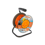 Удлинитель на катушке 4х30м без заземл. 6А IP20 ВЕМ-250 термо ПВС 2х0.75 UNIVersal 9634148