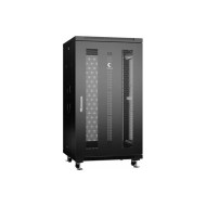Шкаф телекоммуникационный напольный 19" 22U Cabeus ND-05C-22U60/100-BK