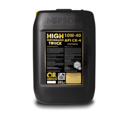 Моторное масло NERSON OIL High Performance Truck CK-4 10W-40 20л