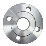 Фланец нержавеющий плоский Lotar 4" (DN100), 108мм, AISI304, PN16, LTR-FA100/4