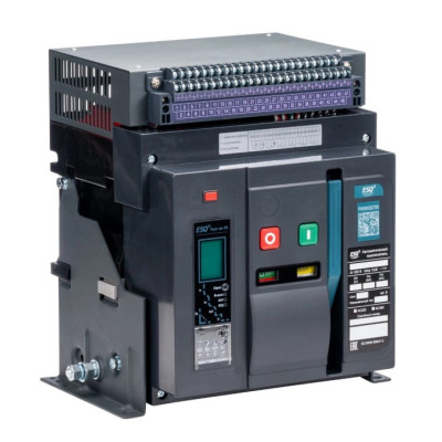 Воздушный автоматический выключатель ESQ ВА99-40A, 3 положения, 1000А, 65 кА, тип реле 3H, 220В