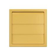 Решетка приточно-вытяжная с гравит. жалюзи ERA 1515К12,5Ф, бежевая