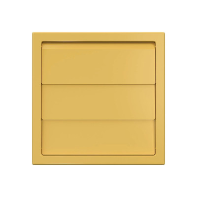 Решетка приточно-вытяжная с гравит. жалюзи ERA 1515К12,5Ф, бежевая