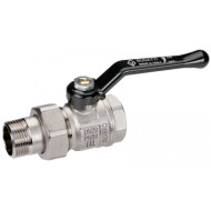 Кран с разъемным соединением Bugatti НВ 1/2' ручка NEW JERSEY серия 920 полный проход