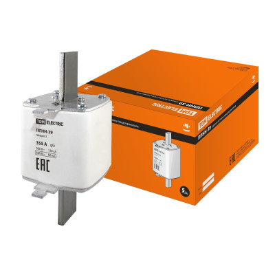 Плавкая вставка предохранителя TDM ППНН-39 габ.3, 355А